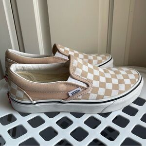 Vans Classic Slip On Checkerboard Women’s 6.5